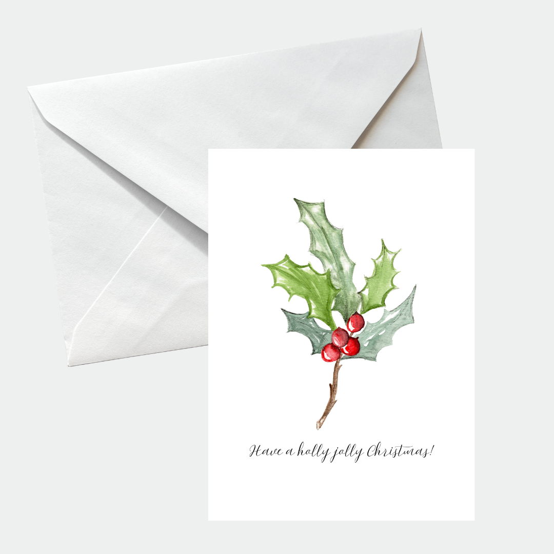 Bundle of 10 Holiday Cards, Option 1