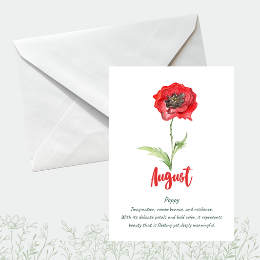 Flower meaning cards