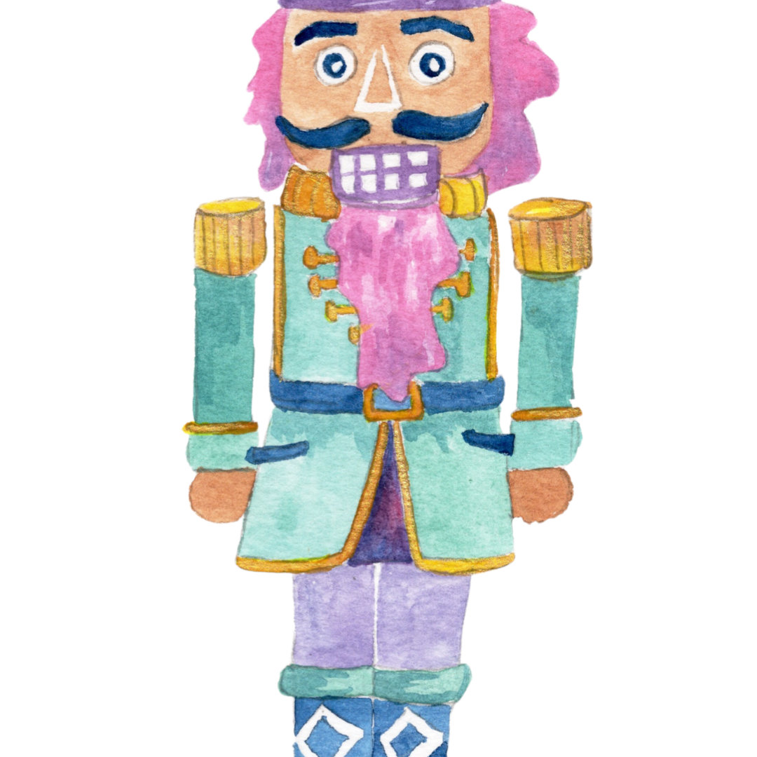 Nutcracker Christmas Card