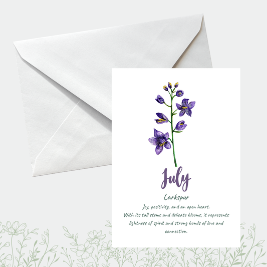 Flower meaning cards