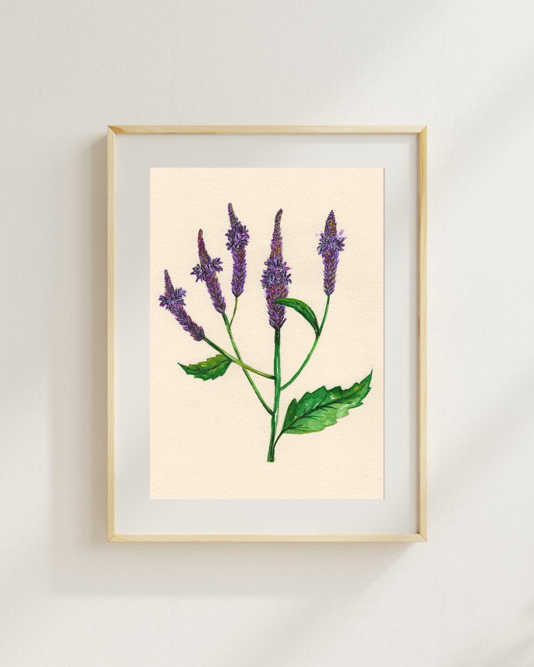 Watercolor Print Wildflower