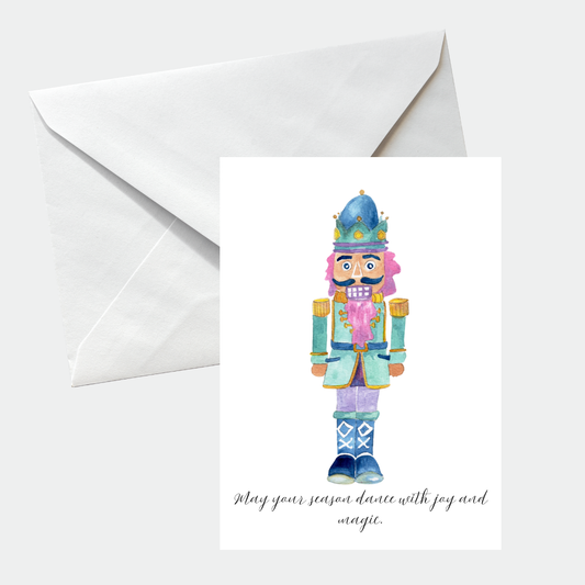 Nutcracker Christmas Card