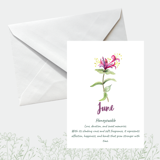 Flower meaning cards