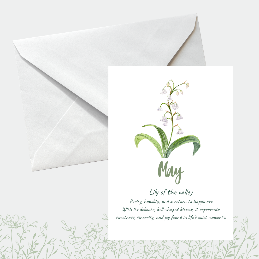 Flower meaning cards