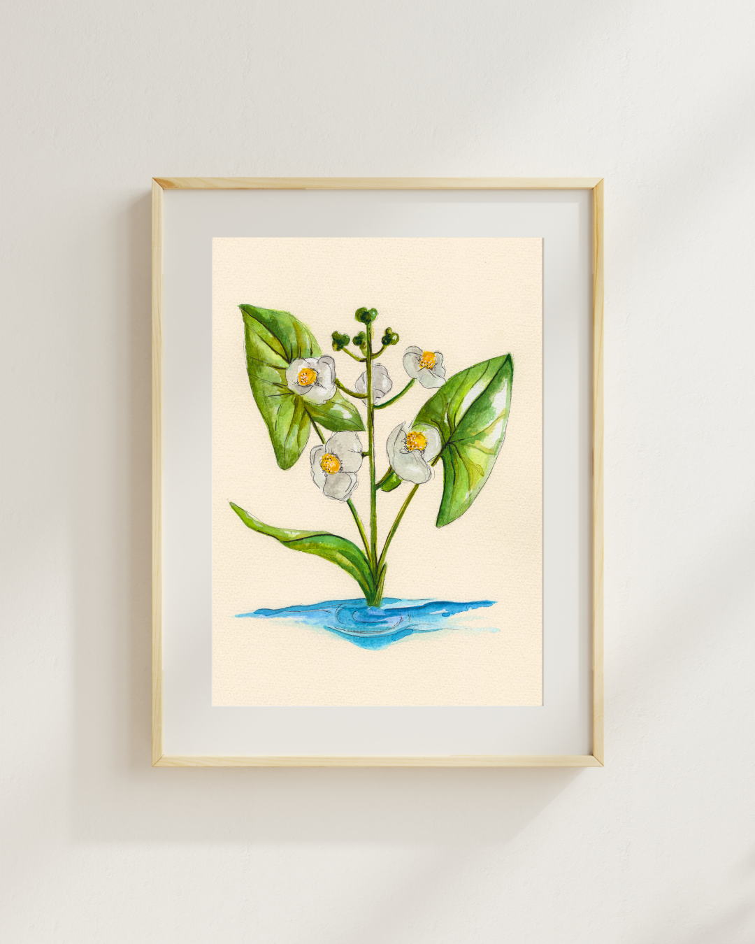 Watercolor Print Wildflower