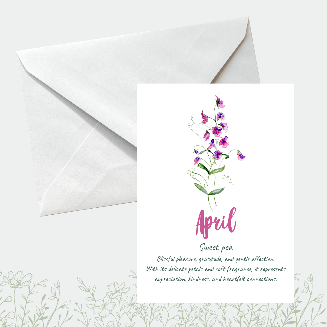 Flower meaning cards
