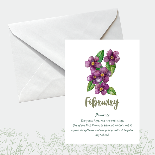 Flower meaning cards