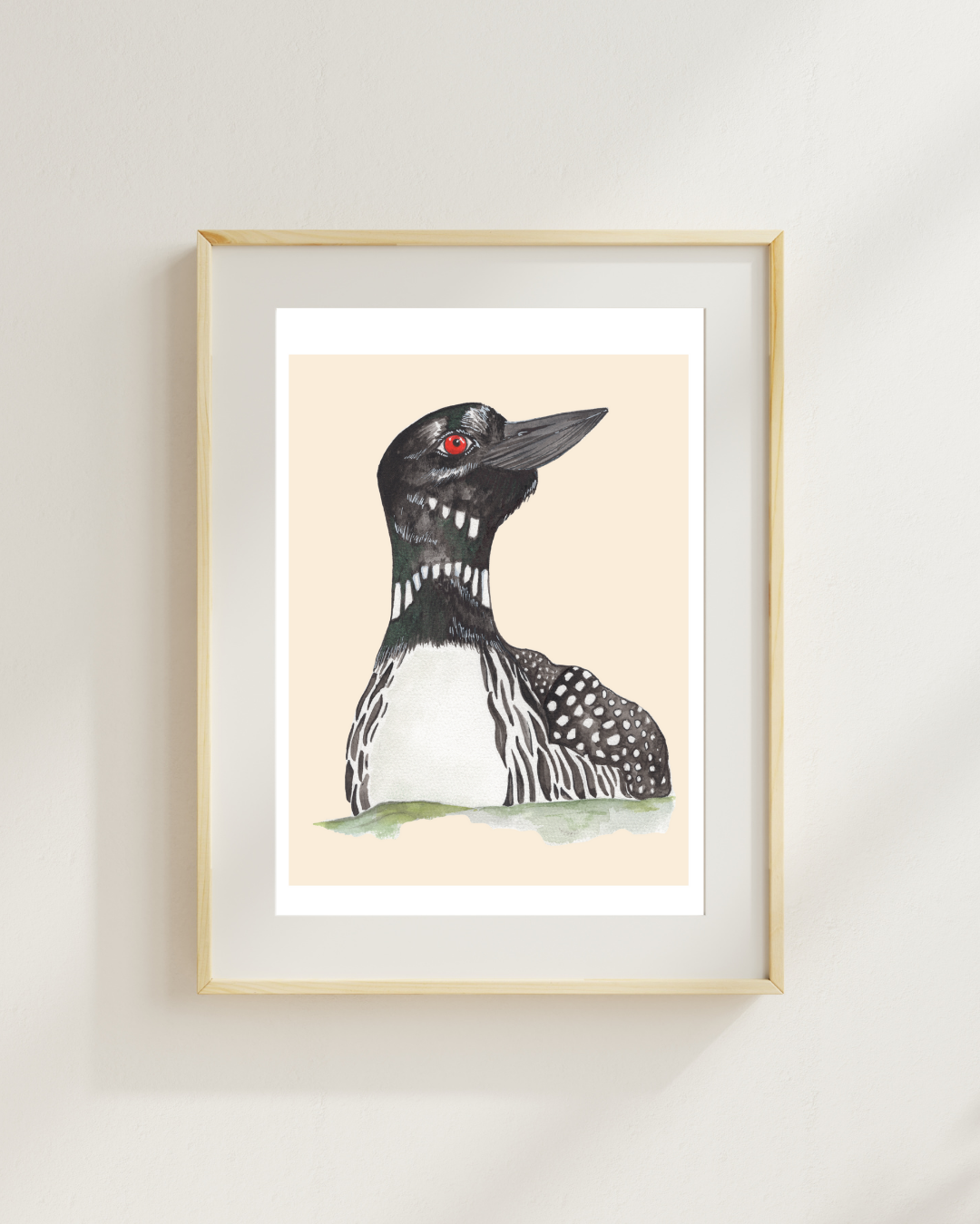 Common Loon Watercolor print