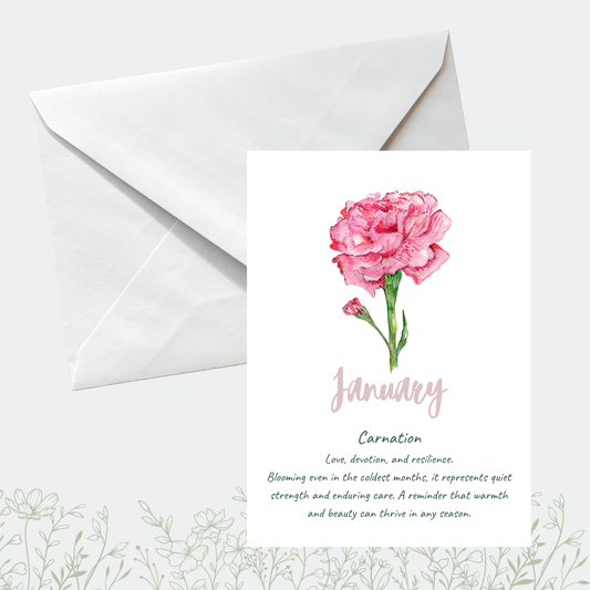 Flower meaning cards
