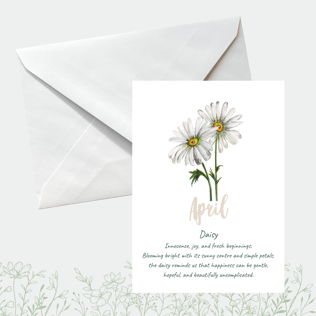 Flower meaning cards