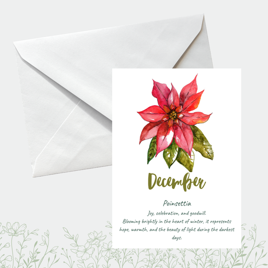 Flower meaning cards
