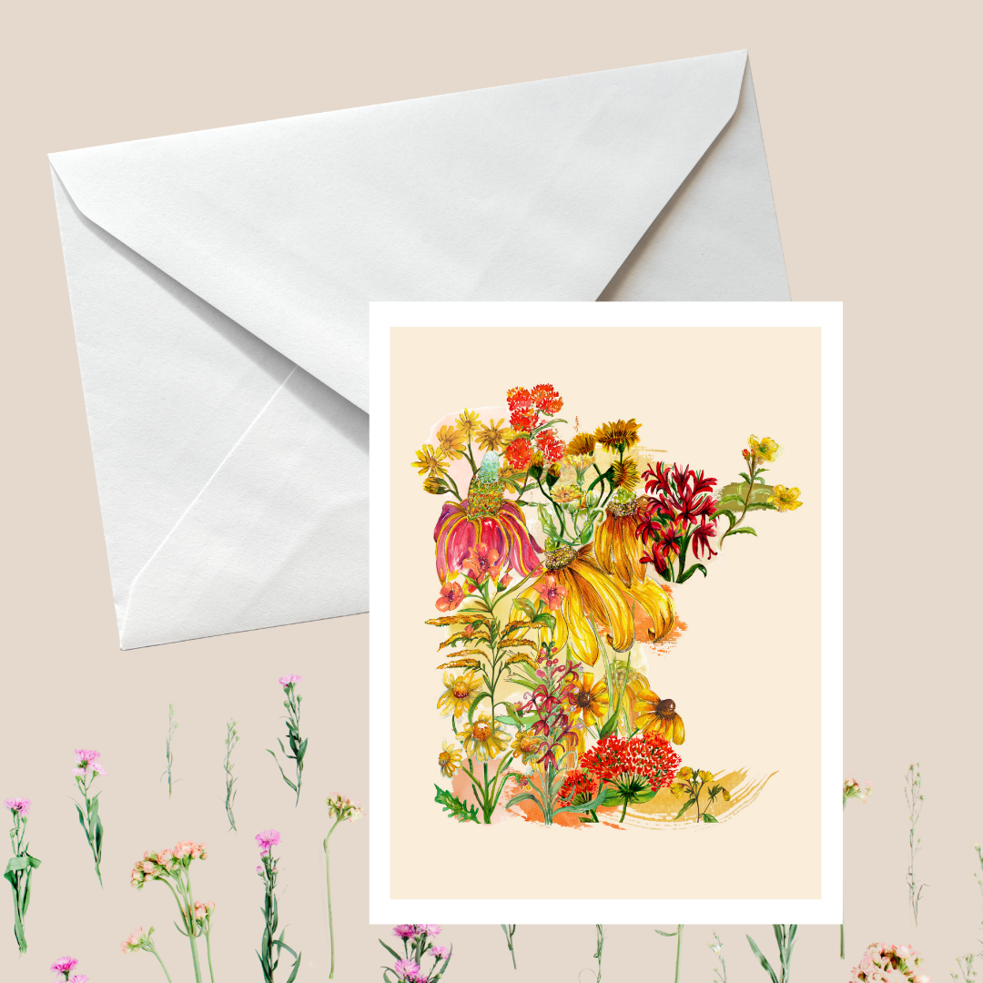 Botanical Fall Greeting card