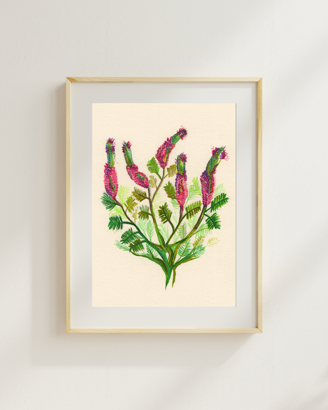 Watercolor Print Wildflower