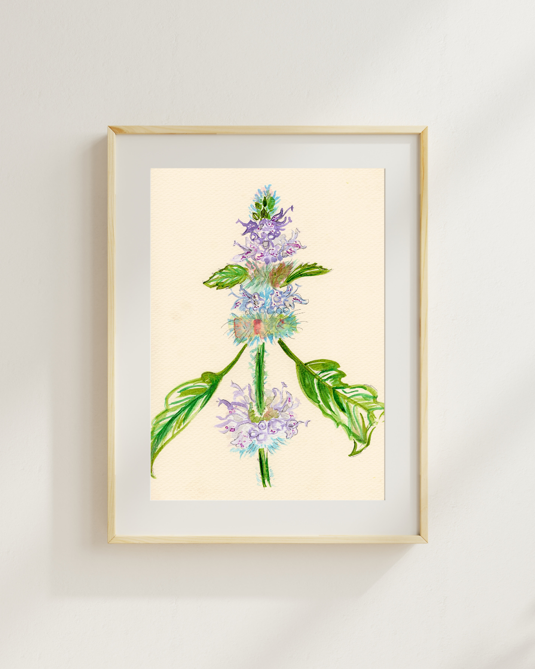 Watercolor Print Wildflower