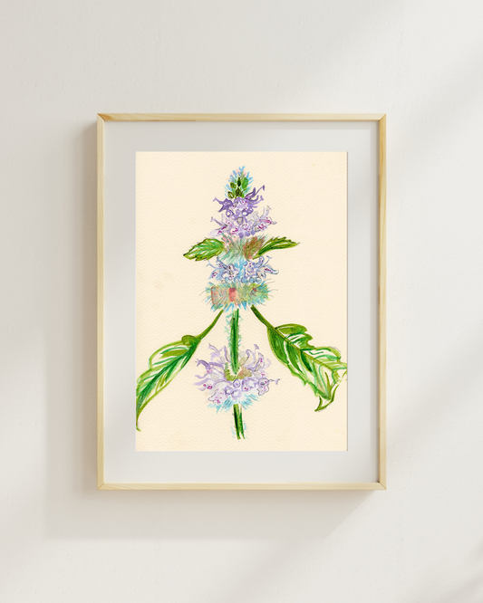 Watercolor Print Wildflower