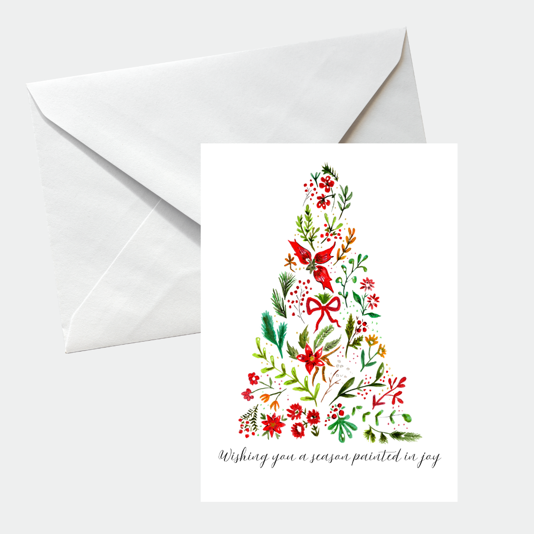 Bundle of 10 Holiday Cards, Option 2