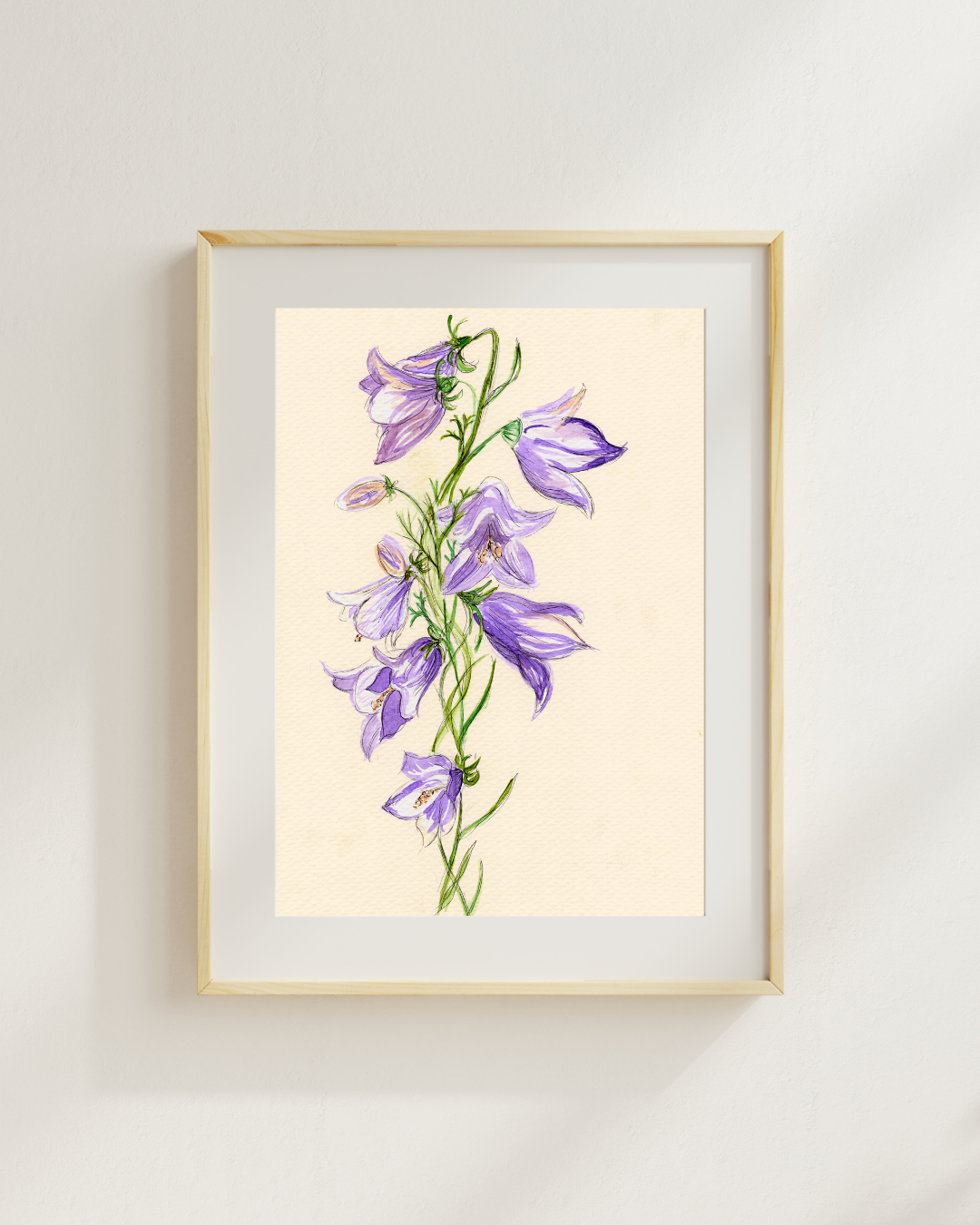 Watercolor Print Wildflower