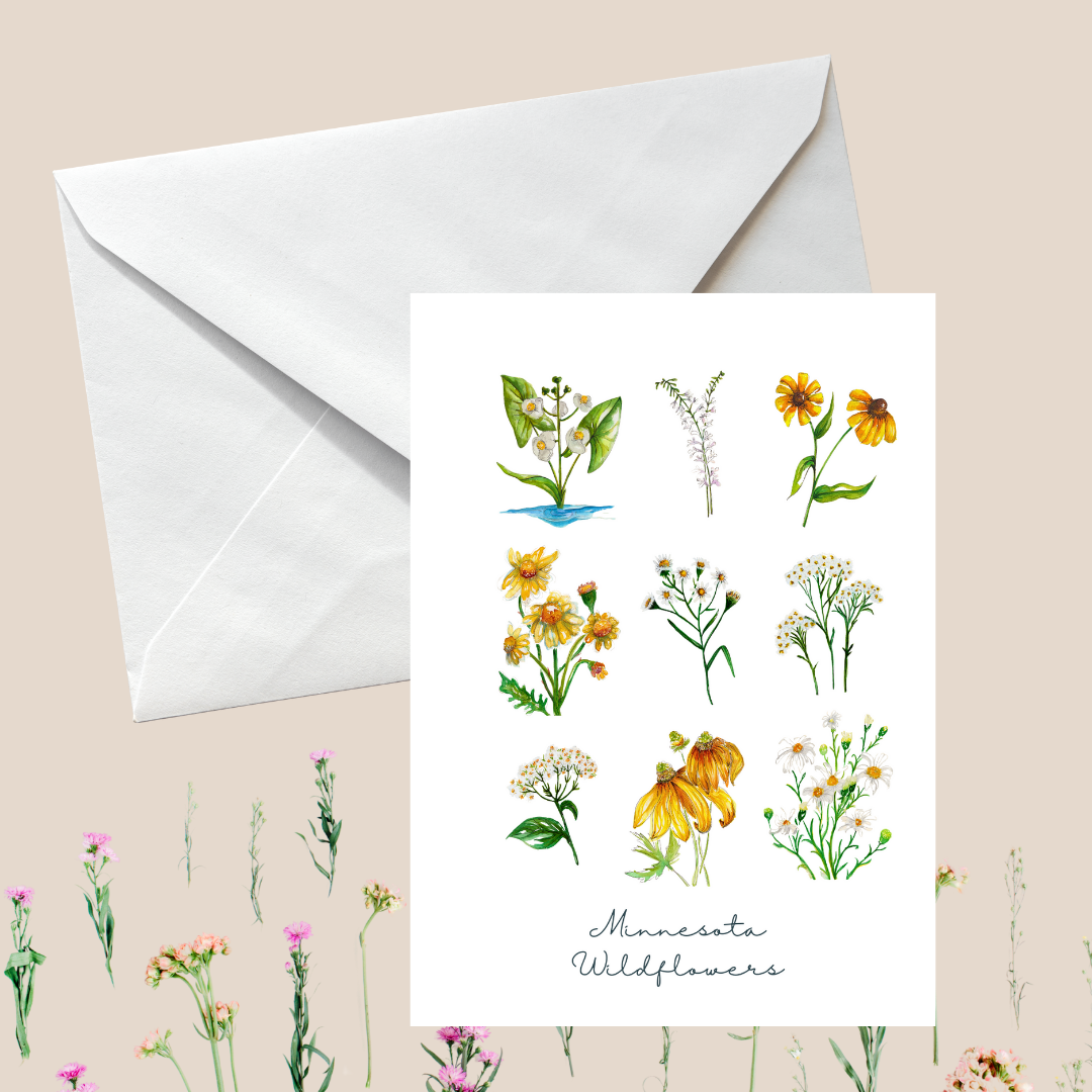 Wildflower Collection Greeting Card