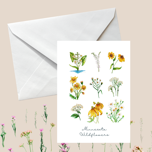 Wildflower Collection Greeting Card