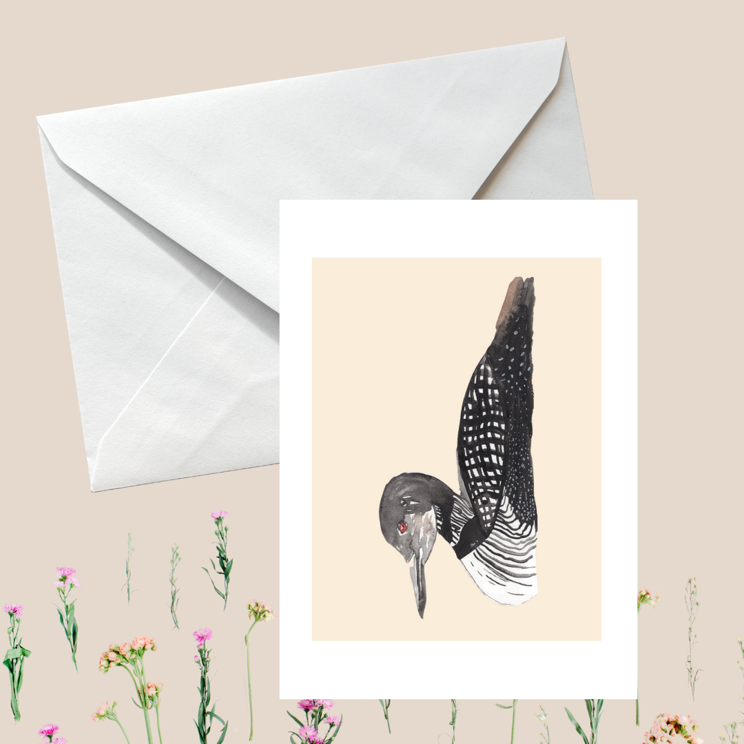 Common Loon Greeting Card