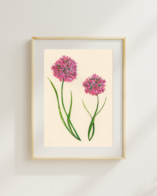 Watercolor Print Wildflower