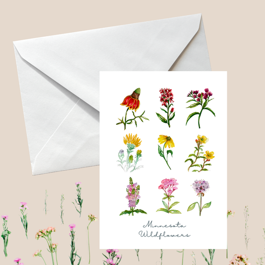 Wildflower Collection Greeting Card