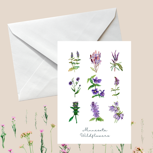 Wildflower Collection Greeting Card
