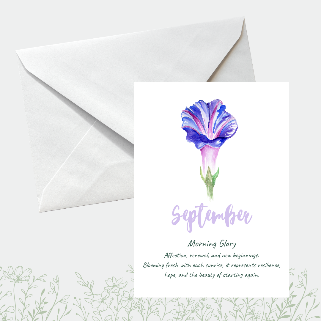 Flower meaning cards