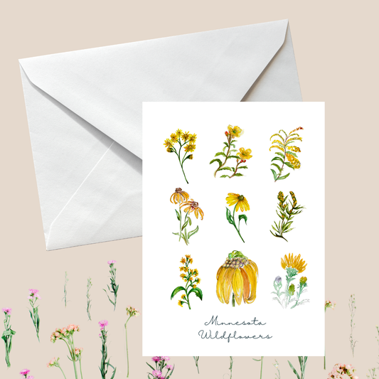 Wildflower Collection Greeting Card
