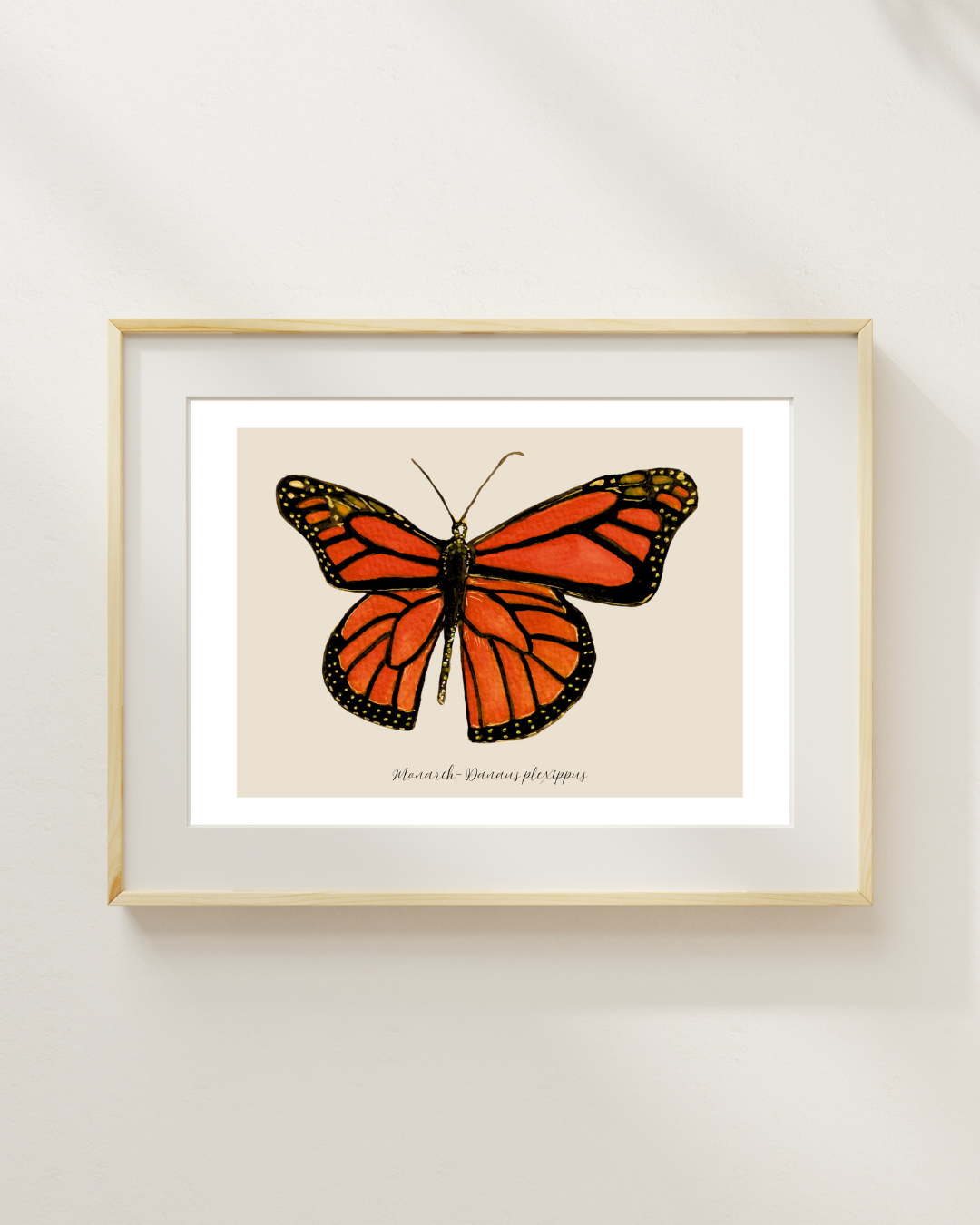 Monarch butterfly print