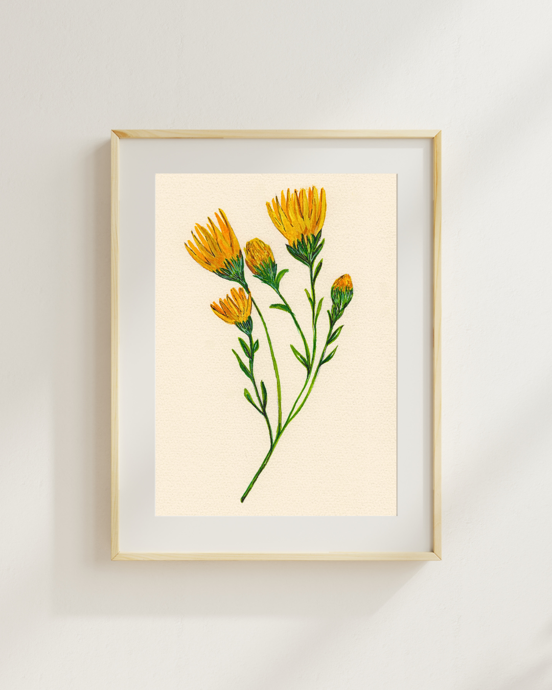 Watercolor Print Wildflower