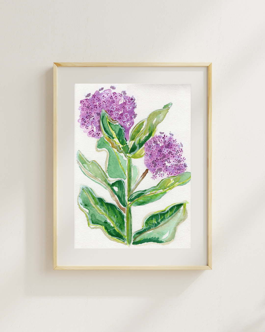 Watercolor Print Wildflower