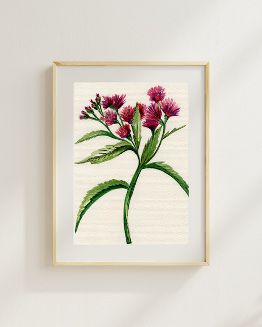 Watercolor Print Wildflower