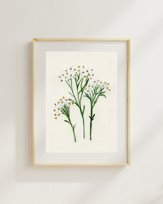 Watercolor Print Wildflower