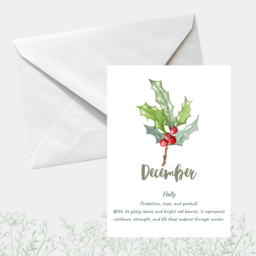 Flower meaning cards