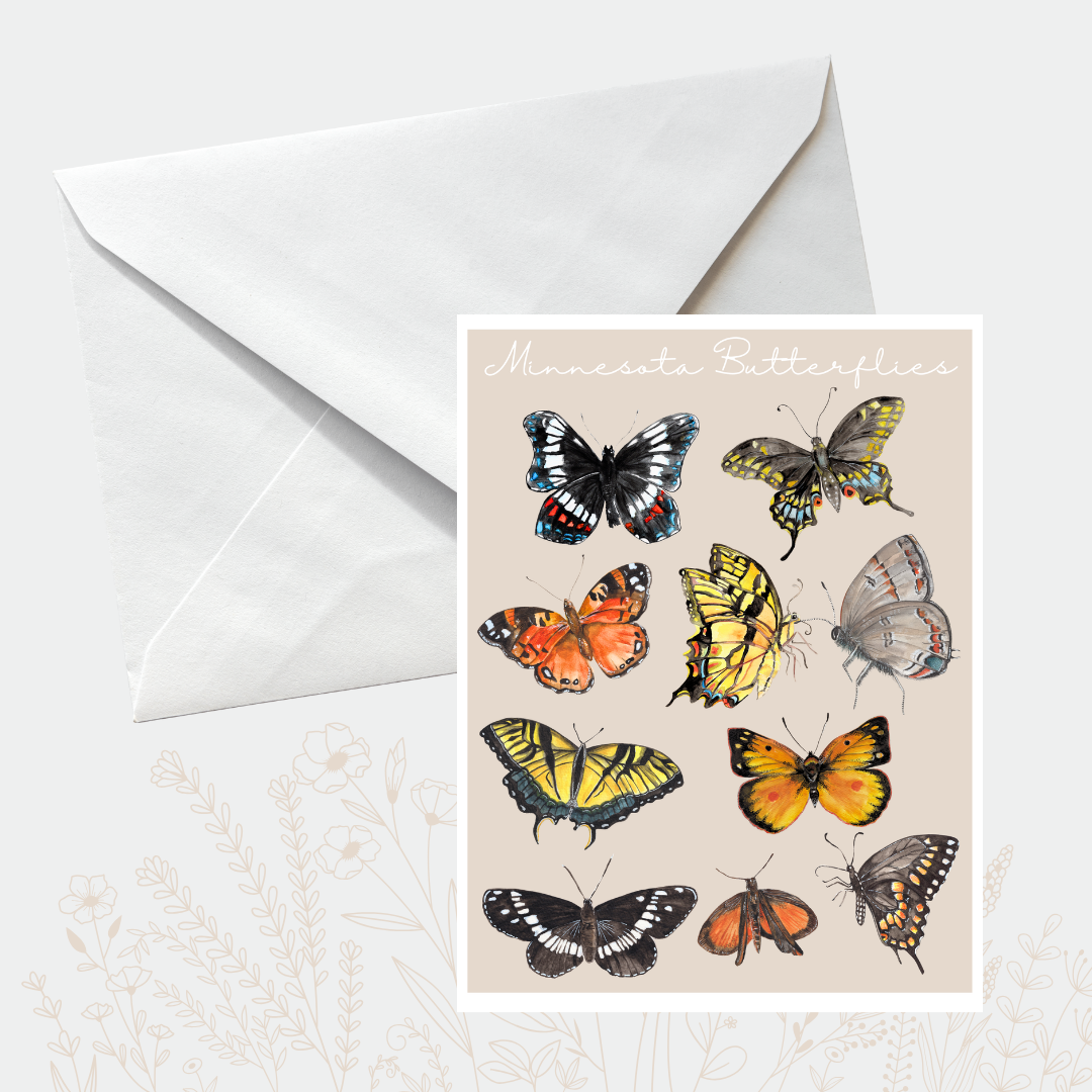 Butterfly card
