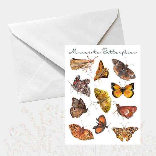 Butterfly card