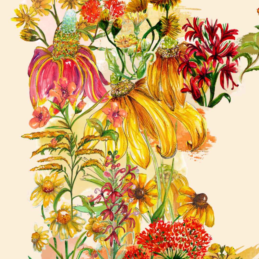 Botanical Fall Greeting card